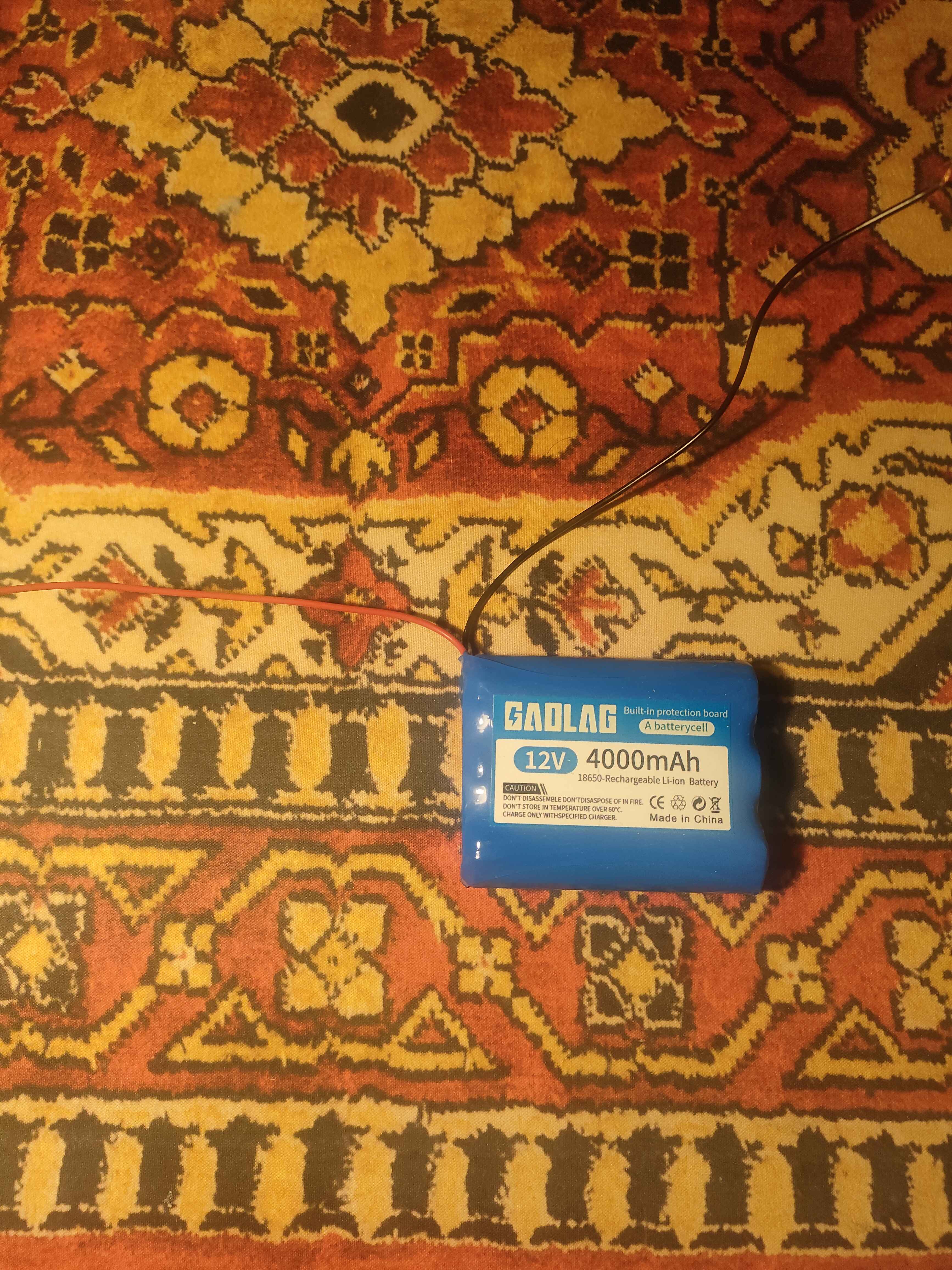 Bateria 12V 4000mAh 18650 akumulator litowy 3S1P 